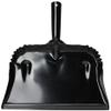 Fulton 182B-20PK 7-1/2" x 12-3/4" Dustpan Steel, Black view 1