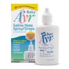 Baby Ayr Saline Nose Spray & Drops 30 mL  Gentle Infant Nasal Moisturizer, Helps Loosen Mucus & Relieve Congestion (1 Fluid Oz. - 6 Pack) view 1