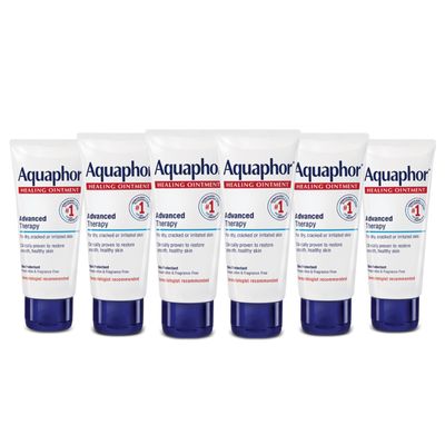 Aquaphor Healing Ointment for Dry and Cracked Skin, 1.75 oz Tube (Pack of 6)