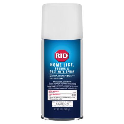 RID Home Lice, Bedbug, and Dustmite Treatment Spray for Bedding & Furniture