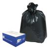 Webster Classic 242315B 2-Ply Low-Density Can Liners, 7-10gal, .6mil, 24 x 23, Black (Case of 500) view 1