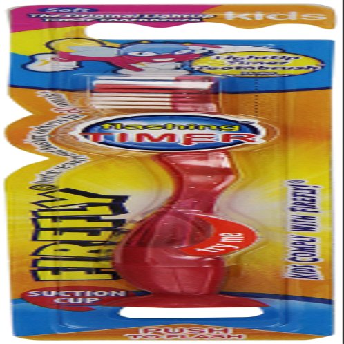 Dr. Fresh Firefly LightUp Timer Children's Toothbrush, Soft 1 ea. (colors may vary)