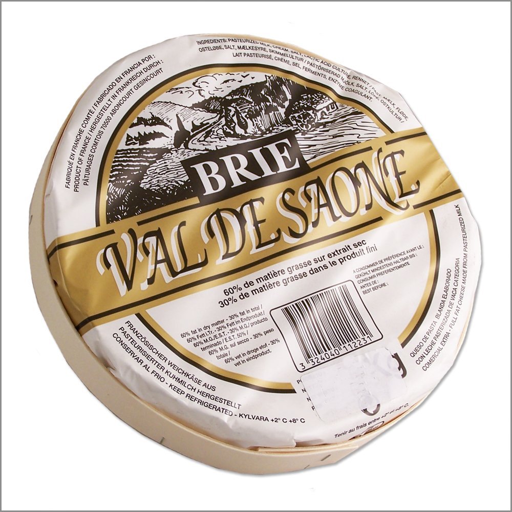 Brie Cheese - Soft Ripened Cheese - 2.2 Lb Wheel