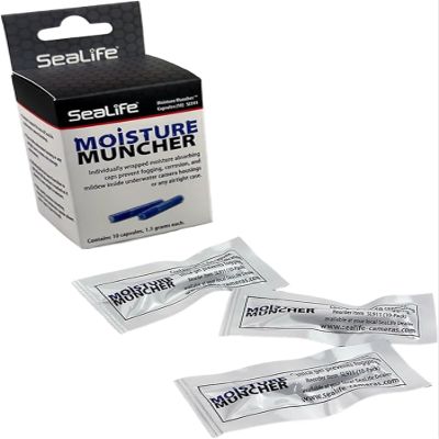 Sealife Moisture Muncher Capsules for SportDiver Underwater Housing for Smartphones (Blue)