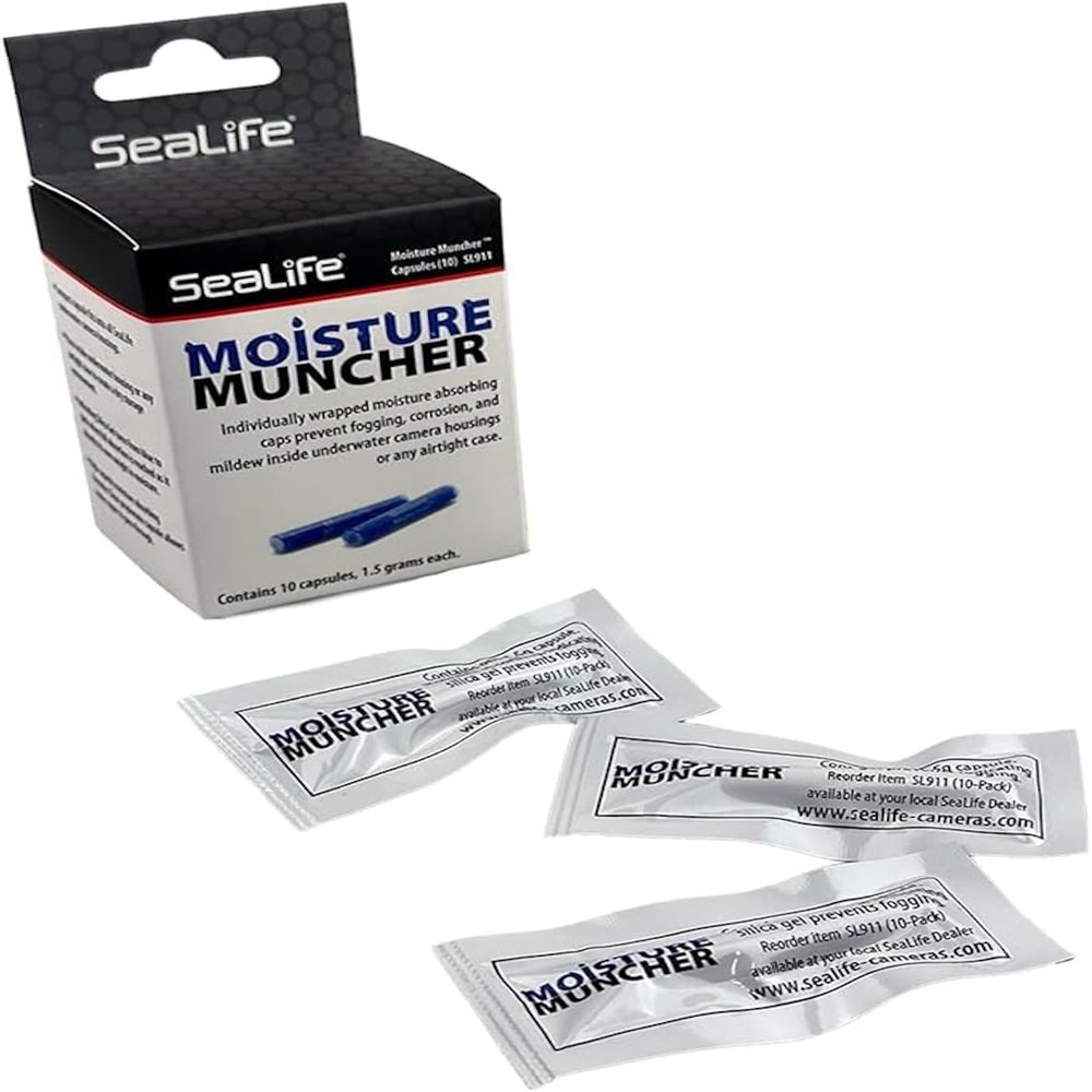 Sealife Moisture Muncher Capsules for SportDiver Underwater Housing for Smartphones (Blue)