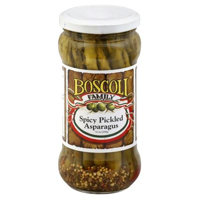 Boscoli, Spicy Pickled Asparagus, 12 OZ (Pack of 6)