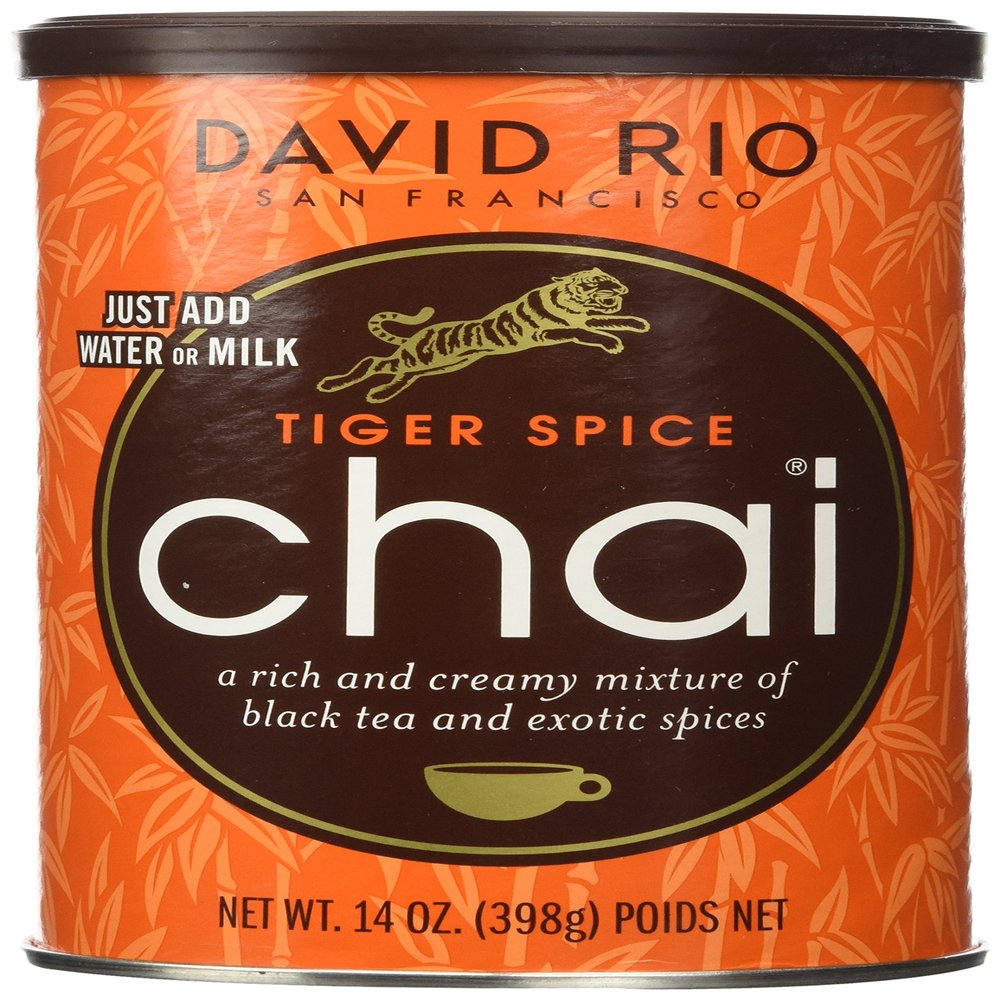 David Rio Tiger Spice Chai, 14oz. - 2 canisters