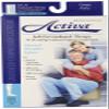 Activa Soft Fit 20-30 mmHg Knee High Closed Toe Stockings, Ivory, Large view 1