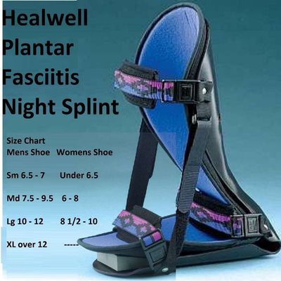 Healwell Plantar Fasciitis Night Splint - Extra Large