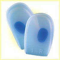Softpoint Silicone Heel Cushions. No Color. Large