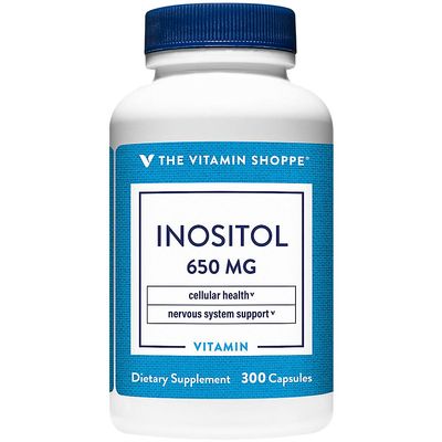 The Vitamin Shoppe Inositol 650MG, Supports Healthy Liver Cellular (300 Capsules)