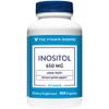 The Vitamin Shoppe Inositol 650MG, Supports Healthy Liver Cellular (300 Capsules) view 1