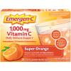 Emergen-C 1000mg Vitamin C Powder for Daily Immune Support Caffeine Free Vitamin C Supplements with Zinc and Manganese, B Vitamins and Electrolytes, Super Orange Flavor - 30 Count view 1