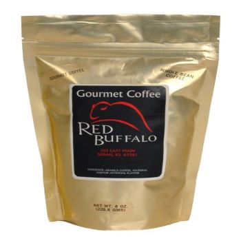 Red Buffalo Cinnamon Macadamia Coffee, Whole Bean, 1 pound