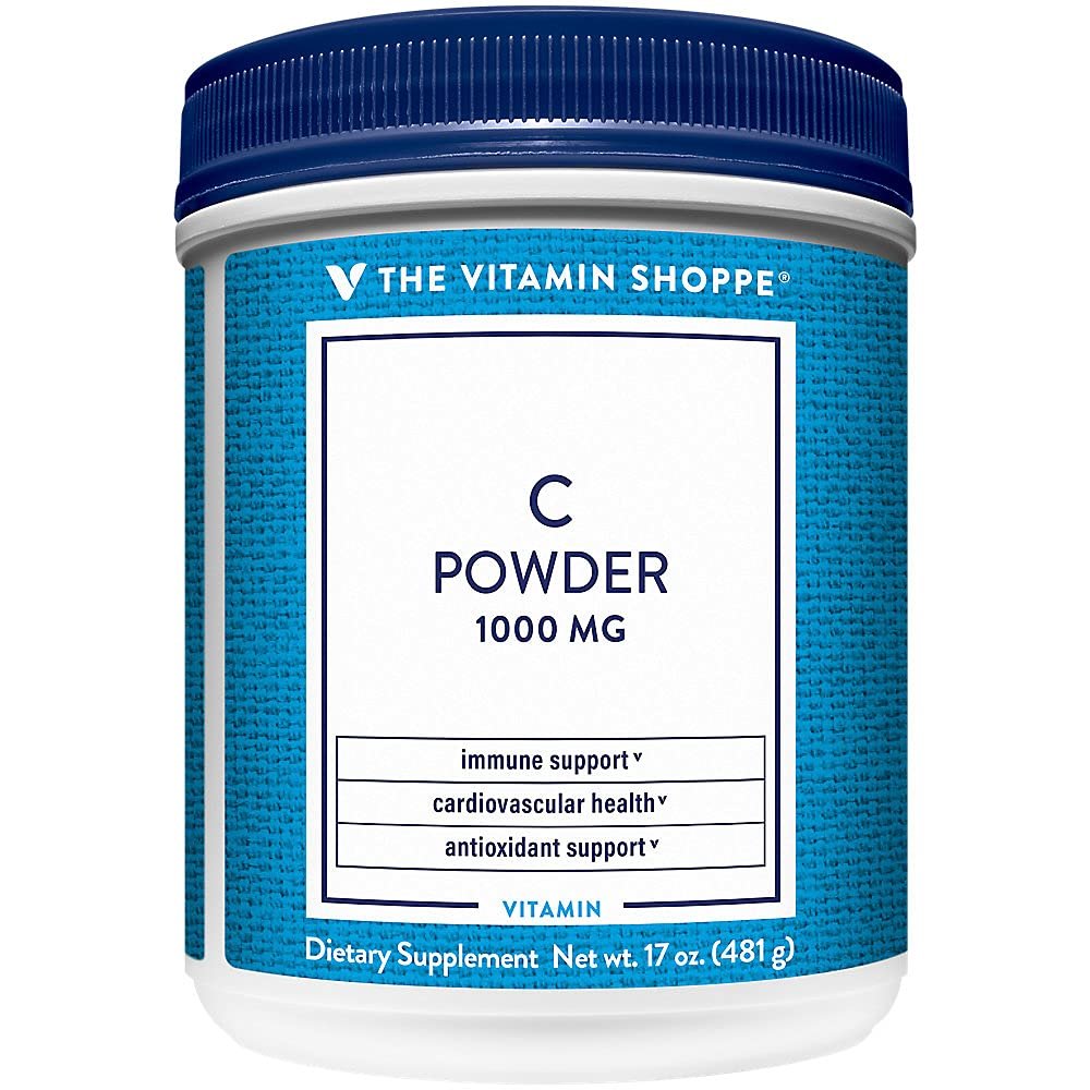 The Vitamin Shoppe Vitamin C 1,000MG - Immune Support, Antioxidant Protection & Collagen Formation, Daily Vitamin
