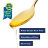 Carlson - Cod Liver Oil, 1100 mg Omega-3s, Liquid Fish Oil Supplement, Wild-Caught Norwegian Arctic, Sustainably Sourced Nordic Liquid, Lemon, 250 ml view 4