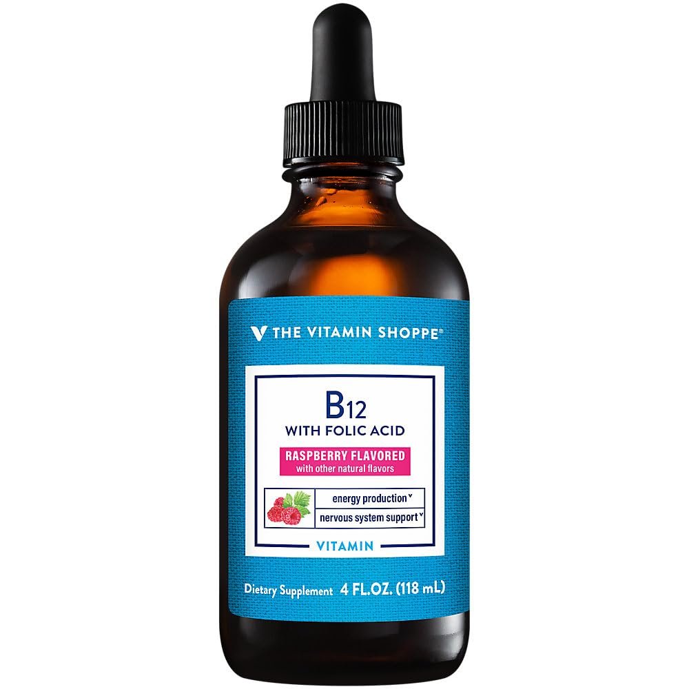 The Vitamin Shoppe Vitamin B12 - Energy Production, Nervous System & Red Blood Cell Support, Daily B Vitamin