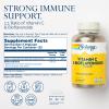 SOLARAY Vitamin C 500mg with Citrus Bioflavonoids, 1:1 Ratio - Antioxidant and Immune Support Supplement - Vitamin C with Rose HIPS and Acerola, Vegan, 60-Day Guarantee, 125 Servings, 250 VegCaps view 2