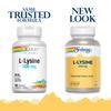 SOLARAY L Lysine 500 mg Capsules - Free-Form Essential Amino Acids Supplement - Powerful Wellness Support with L-Lysine Amino Acid - Lab Verified, 60-Day Guarantee, 120 Servings, 120 VegCaps view 2