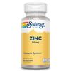 Solaray Zinc 50mg Immune Support Capsules, 100 Count, Vegan, Pumpkin Seed view 1