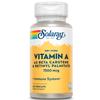 SOLARAY Dry Form Vitamin A - Vitamin A as 60% Beta Carotene and 40% Retinyl Palmitate with Carrot Powder - Eyes, Antioxidant Activity, and Immune System Support - 60 Servings, 60 VegCaps view 1