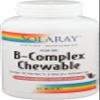 Solaray, High Potency B-Complex Chewable, Natural Strawberry Flavor, 50 Chewables view 1