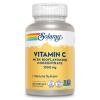 SOLARAY Vitamin C Supplement 1000mg with Bioflavonoids Concentrate - Vitamin C Capsules w/ Rose Hips & Acerola, Heart Health & Immune Support for Men & Women, 1000 mg per Serving, Vegan - 100 Veg Caps view 1