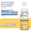 Solaray Yeast Free Selenium 100mcg, Healthy Immune & Thyroid Function Support, Enhanced Absorption, 90 Serv, 90 VegCaps view 2