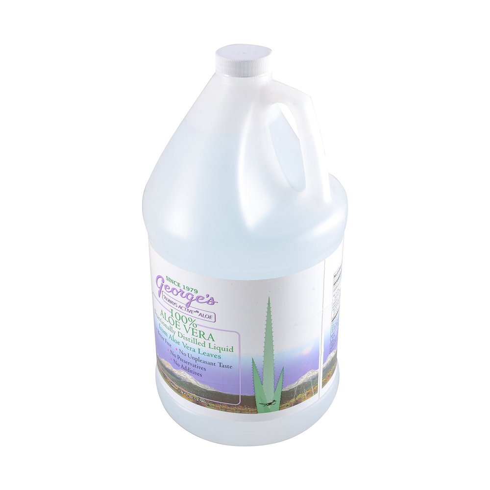 George's Aloe Vera Liquid Supplement, 128 oz