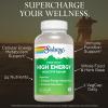 SOLARAY Once Daily High Energy Multivitamin for Women and Men - Energy Supplements - Immune Support w/Vitamin C, A, D and E, Vitamin B Complex, Trace Minerals, 60-Day Guarantee, 180 Serv, 180 VegCaps view 3