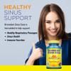 Bromelain Sinus Ease with Vitamin C & Quercitin (100 Vegetarian Capsules) view 3