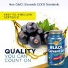 Nature's Life Black Currant Oil Minis 500 mg | with Omega 3-6 for Skin, Hair, Heart and Joint Health | 90ct view 3