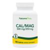NaturesPlus Cal/Mag - 90 Vegetarian Tablets - 500 mg Calcium & 250 mg Magnesium - 90 Servings view 1
