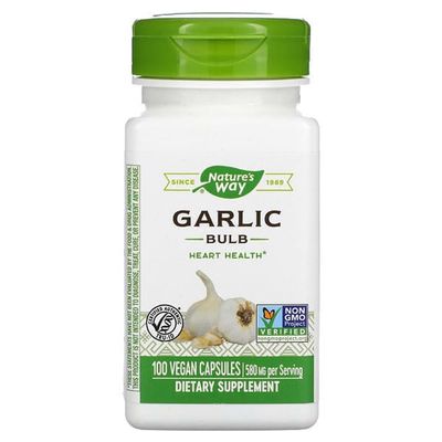 Garlic Bulb 580 MG (100 Capsules)