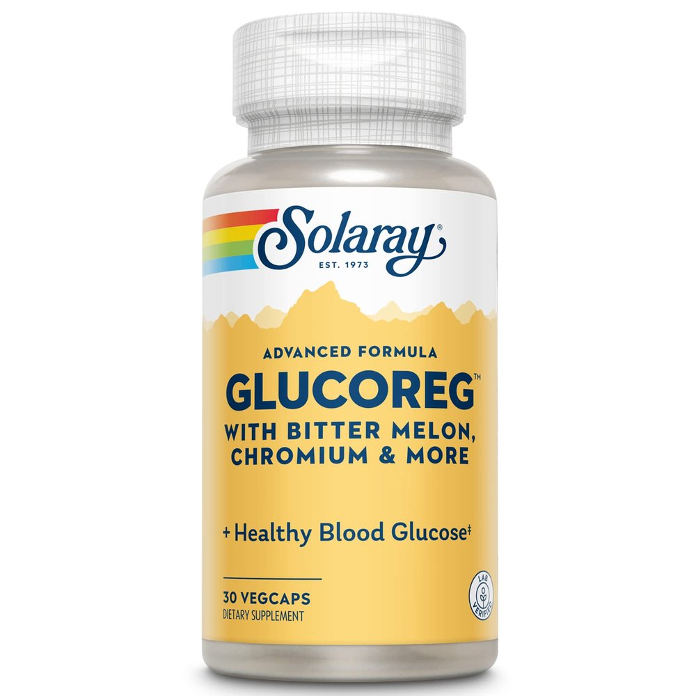 SOLARAY GlucoReg - 30 Capsules