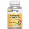 SOLARAY Vitamin C & Echinacea Root | Healthy Immune System Support w/ 500 mg VIT C & 300 mg Echinacea Per Capsule | Non-GMO & Vegan | 120 VegCaps view 1