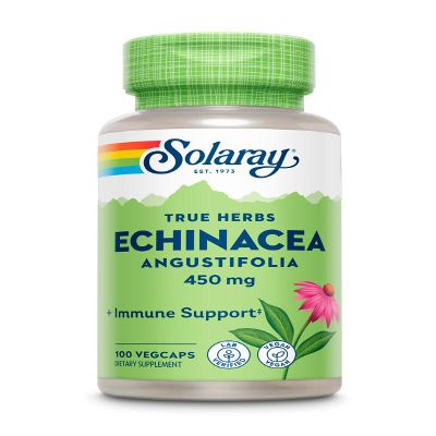 SOLARAY Echinacea Root - 450 MG (100 Capsules)