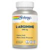 SOLARAY L-Arginine 500 mg, Nitric Oxide Supplement, Endurance, Energy, Heart Health Support, 100 Servings, 100 VegCaps view 1