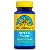 Nature's Life Herbs & Prunes - Herbal Supplements w/ 400mg Senna Leaves - Daily Wellness Support w/Prune, Cascara Sagrada, Organic Flax Seed Meal - Vegan, Lab Verified, 60-Day Guarantee, 100 Servings view 1