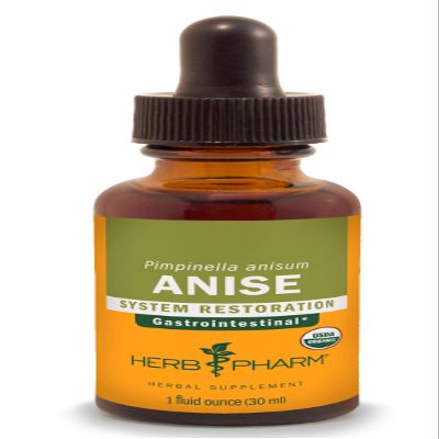 Herb Pharm Certified Organic Anise Liquid Extract for Digestive Support, 1 Fl Oz (Pack of 1) 1 Fl Oz