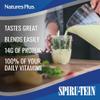 NaturesPlus SPIRU-TEIN, Banana - 8 Total Packets - Plant-Based Protein Shake - Non-GMO, Vegetarian, Gluten Free - 8 Total Servings view 3