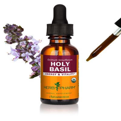 Herb Pharm, Holy Basil Extract Organic, 1 Fl Oz