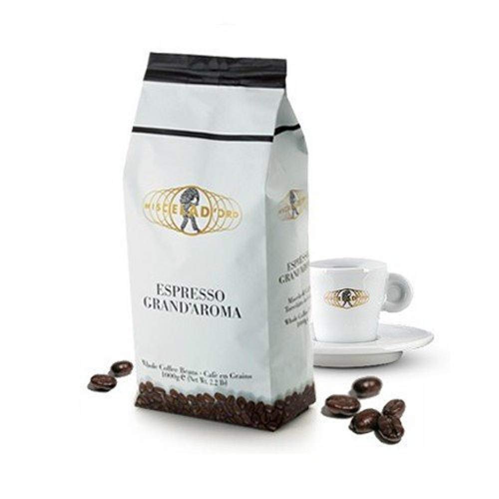 Miscela d'Oro - Grand'Aroma - Espresso Whole Beans - 2.2 lb Bag