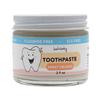 Kids All Natural Fluoride Free Toothpaste  SLS Free Toothpaste with Xylitol, Vegan Gluten Free, Glass Jar Zero Waste Teeth Paste (Orange) view 1