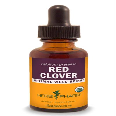 Herb Pharm Certified Organic Red Clover Liquid Extract, 1 Fl Oz