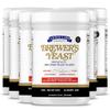 Brewers Yeast Flakes for Lactation Cookies, Breastfeeding Supplement to Boost Mother's Milk (6 Pack) - Non Fortified, Unsweetened - Kosher, Gluten Free, Non GMO, Vegan, Plant Based Protein Powder view 1