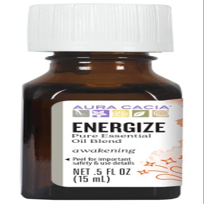 Energize Blend Aura Cacia 0.5 oz EssOil