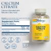 Solaray Calcium Citrate 1000mg - Chelated Calcium Supplement - Supports Bone Strength and Healthy Teeth - Easy to Digest - Vegan - 30 Servings, 120 VegCaps view 2