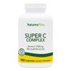 NaturesPlus Super C Complex - 180 Capsules - 1000mg Vitamin C + 500mg Bioflavonoids - Vegan, Gluten Free - 90 Servings view 1
