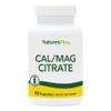 NaturesPlus Cal/Mag Citrate - 90 Vegetarian Capsules - 500 mg Calcium, 250 mg Magnesium - 30 Servings view 1
